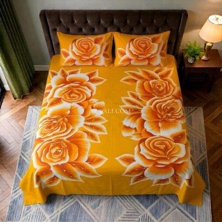 Bedsheet Hand Painted by Balinese Artisans
